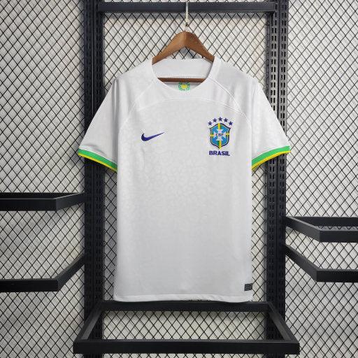 Maillot de football Brésil 22-23 Le 12, motif léopard blanc, maillot de sport pour supporters ou joueurs
