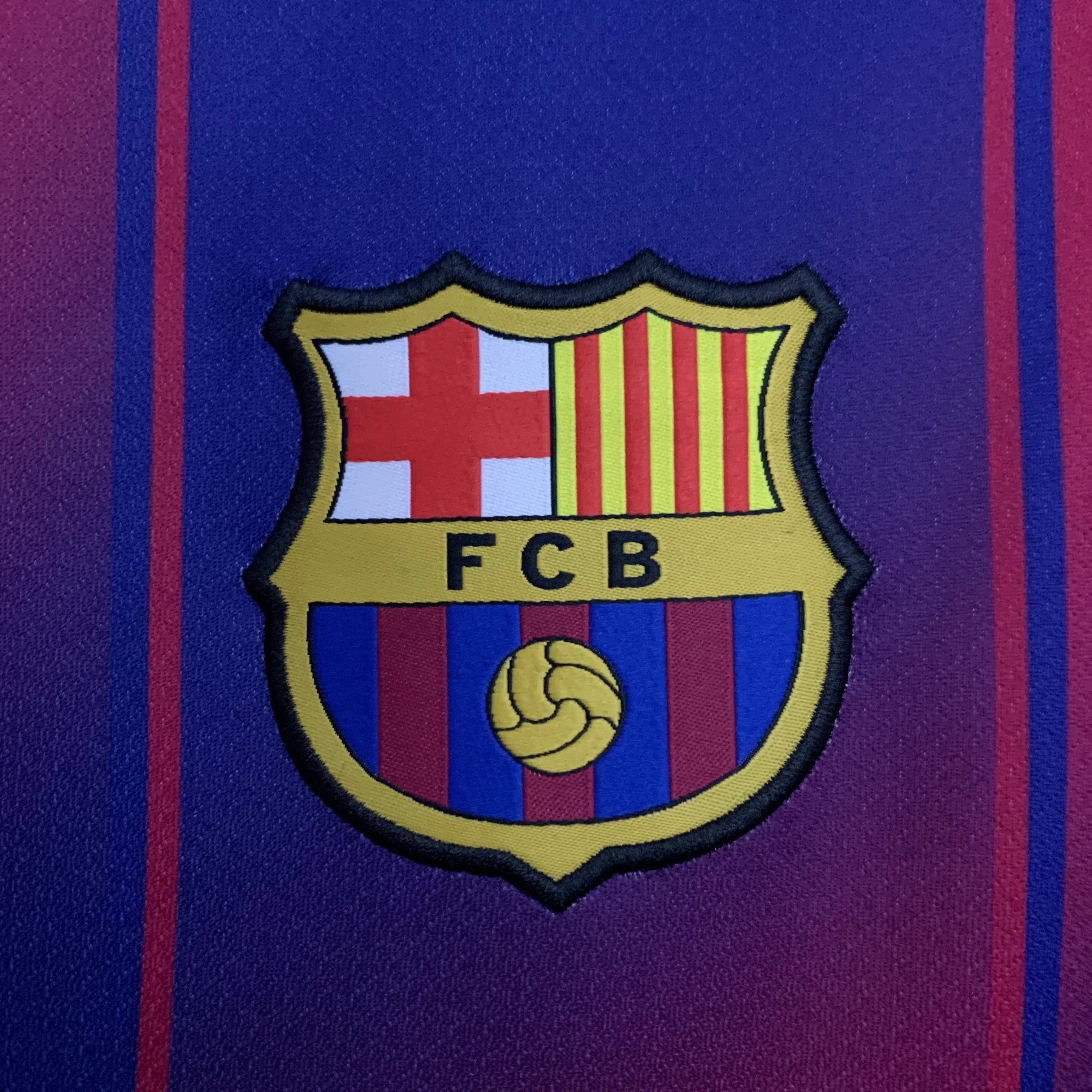 Maillot domicile FC Barcelone 2025/26 Le 12-ème Maillot, maillot de football avec logo blaugrana et détails de l'équipe.