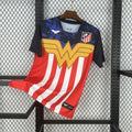 Maillot de football Atlético Madrid Concept 2025-26, marque Le 12-ème Maillot, vue de face avec logo et design moderne.