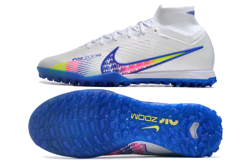 Crampons Le 12 -ème Maillot Mercurial Superfly IX Elite, semelles en métal avec pointes pour football ou sport outdoor