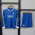 Maillot Real Madrid 25/26 troisième homme, manches longues, marque Le 12 -ème Maillot, devant avec logo du club.