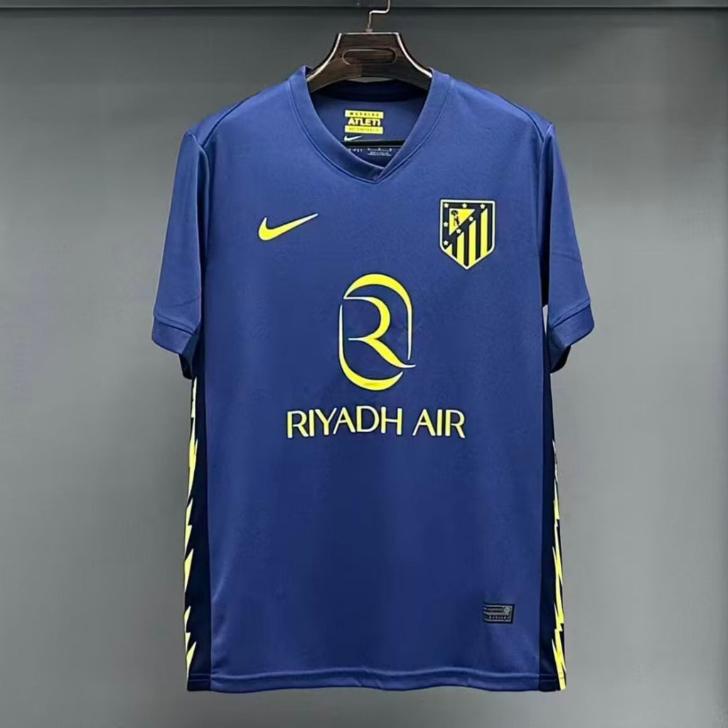 Maillot extérieur Atlético Madrid 25/26 Le 12 -ème Maillot, maillot de football avec logo et design officiel.