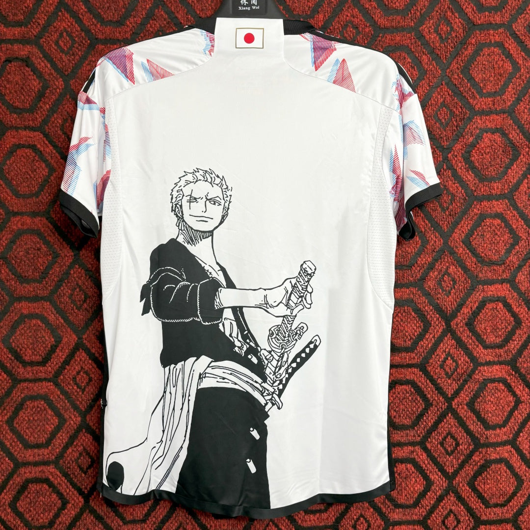 Maillot 24/25 Japon anime Le 12 -ème Maillot, design spécial 1 avec motifs japonais, vue de face sur fond blanc