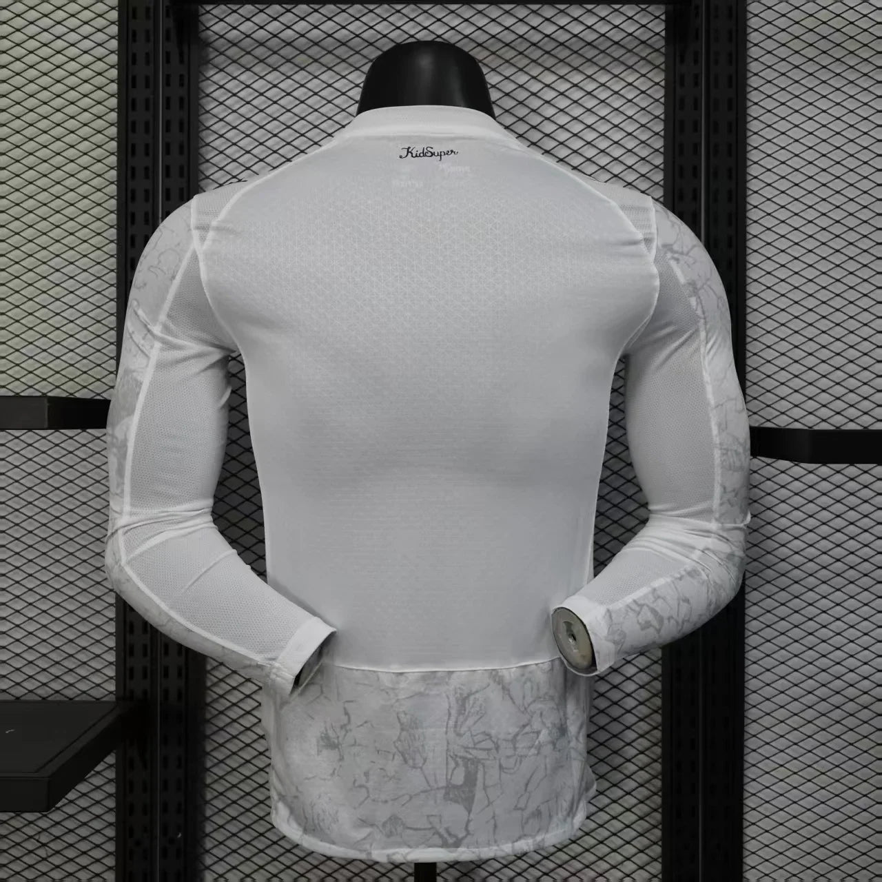 Maillot extérieur Manchester City manches longues 2025-26 Le 12 -ème Maillot, maillot de football bleu avec logo du club.