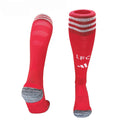 Chaussettes Liverpool Domicile Le 12-ème Maillot, blanc et rouge avec logo du club, visibles sur l'image.