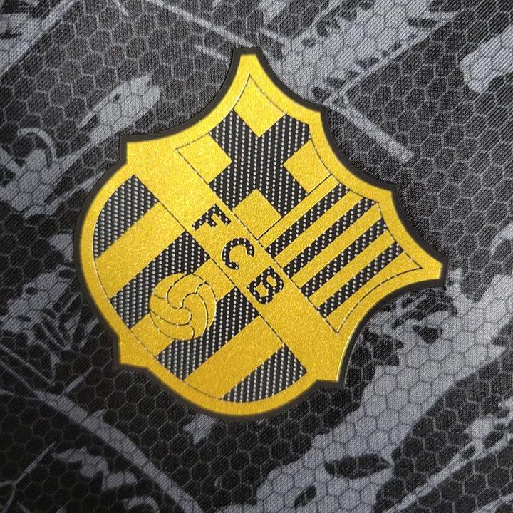 Maillot FC Barcelone saison 2023-2024 édition spéciale Le 12, maillot de football avec logo et design distinctif.
