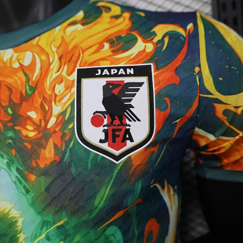 Maillot de football Japon concept 2025-26 de la marque Le 12 -ème Maillot, avec design moderne et détails du maillot.