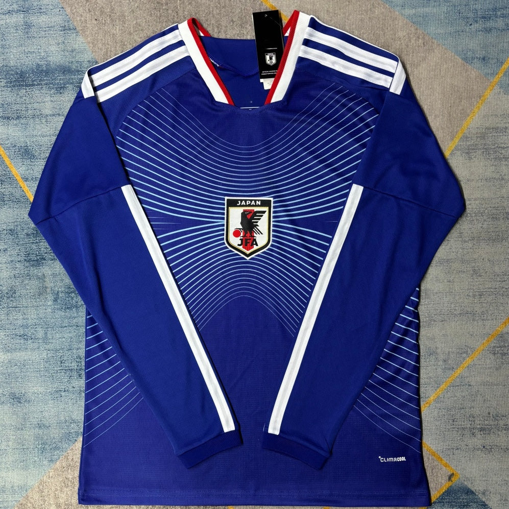 Maillot de football domicile Le 12 -ème Maillot, manches longues, design Japon 25/26, équipe nationale, maillot de sport.