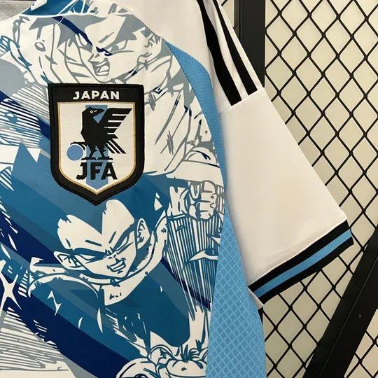 Maillot Japon Concept DBZ 2024 de Le 12 -ème Maillot, devant du maillot Dragon Ball Z avec logo et design coloré.