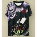 Maillot Manchester United 25/26 Le 12 -ème Maillot en noir, jersey de football avec logo et détails de l'équipe.