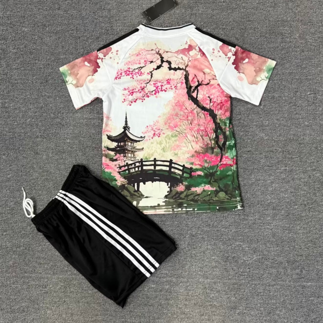 Ensemble pour enfant 25/26 ans Le 12 -ème Maillot, japonais, rose, composé d'un haut et d'un pantalon pour garçon ou fille