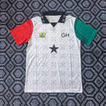 Maillot blanc Burkina Faso 25/26, Le 12 -ème Maillot, détail du tissu et design sportif, vue front de l'équipe nationale.