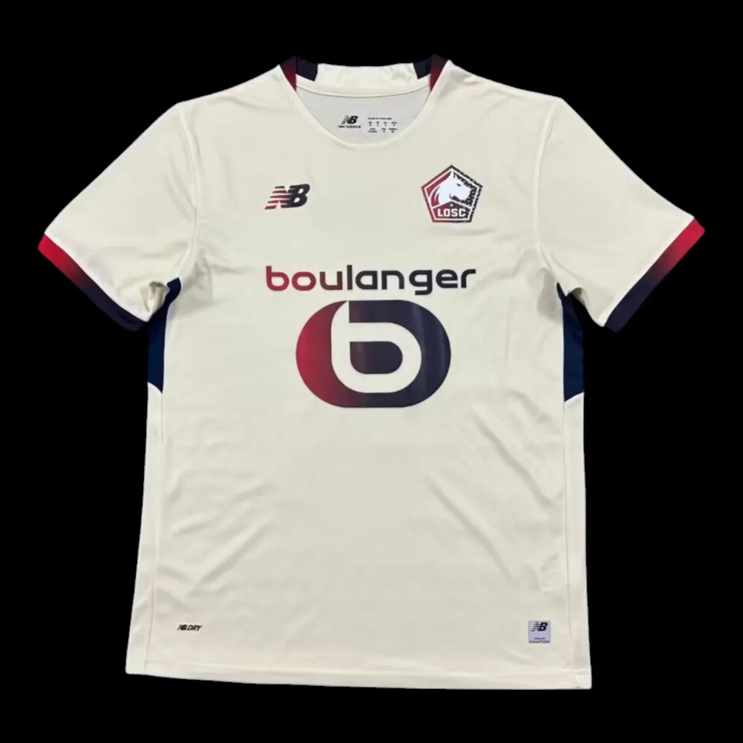 Maillot extérieur Lille 25/26 Le 12 -ème Maillot, maillot de football avec couleurs de l'équipe, détails du logo et design sportif
