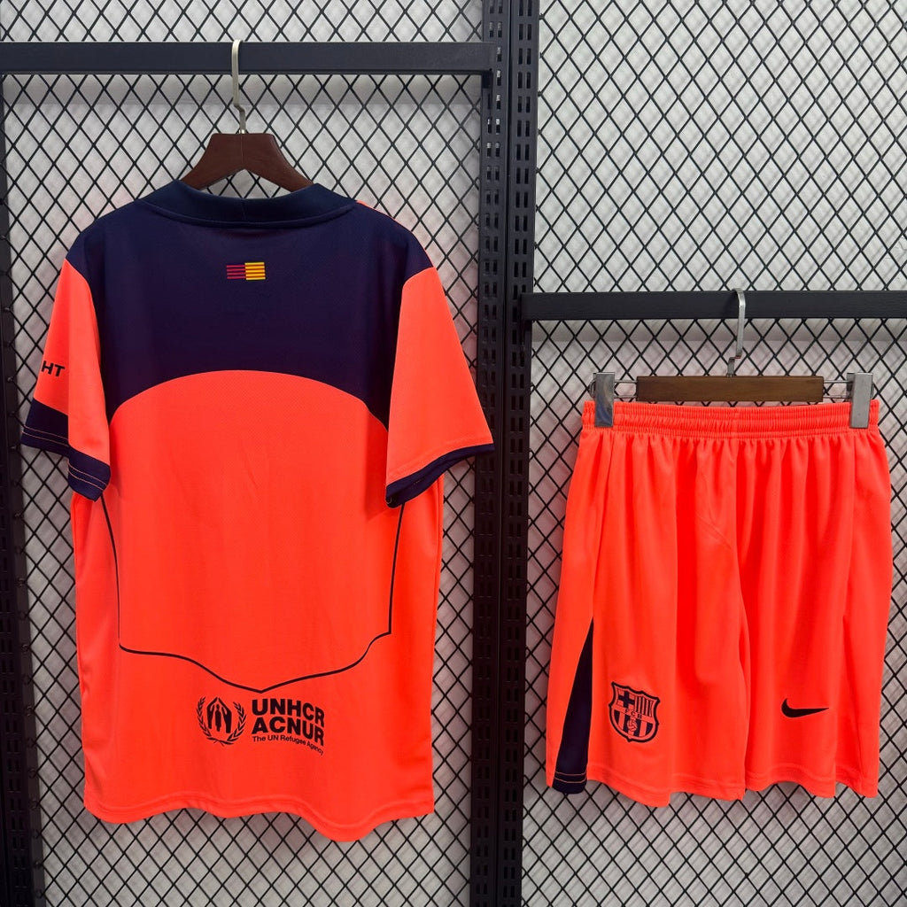 Ensemble Barcelone Third pour adulte, taille 25/26, par Le 12 -ème Maillot, maillot de football aux couleurs officielles.