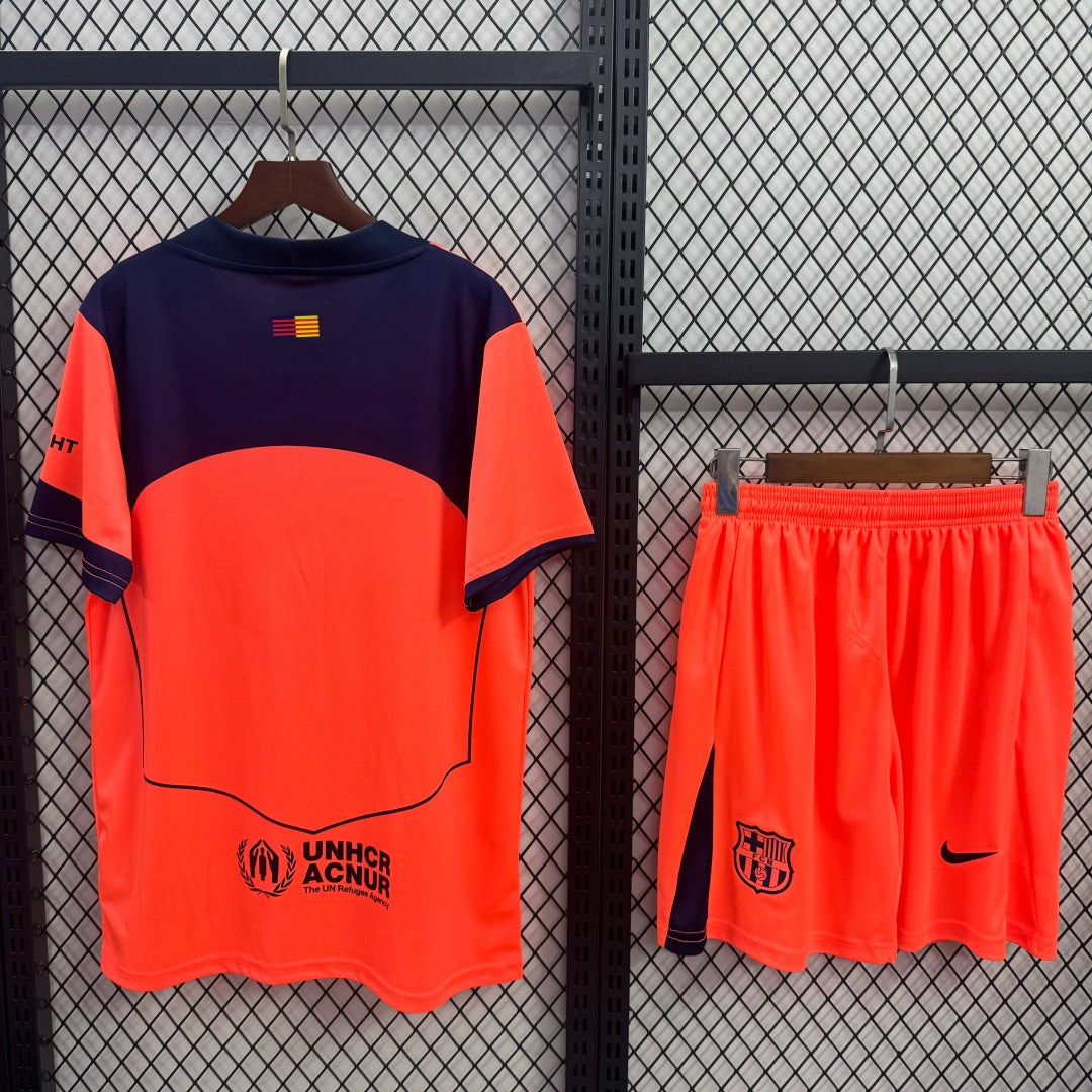 Ensemble Barcelone Third pour adulte, taille 25/26, par Le 12 -ème Maillot, maillot de football aux couleurs officielles.