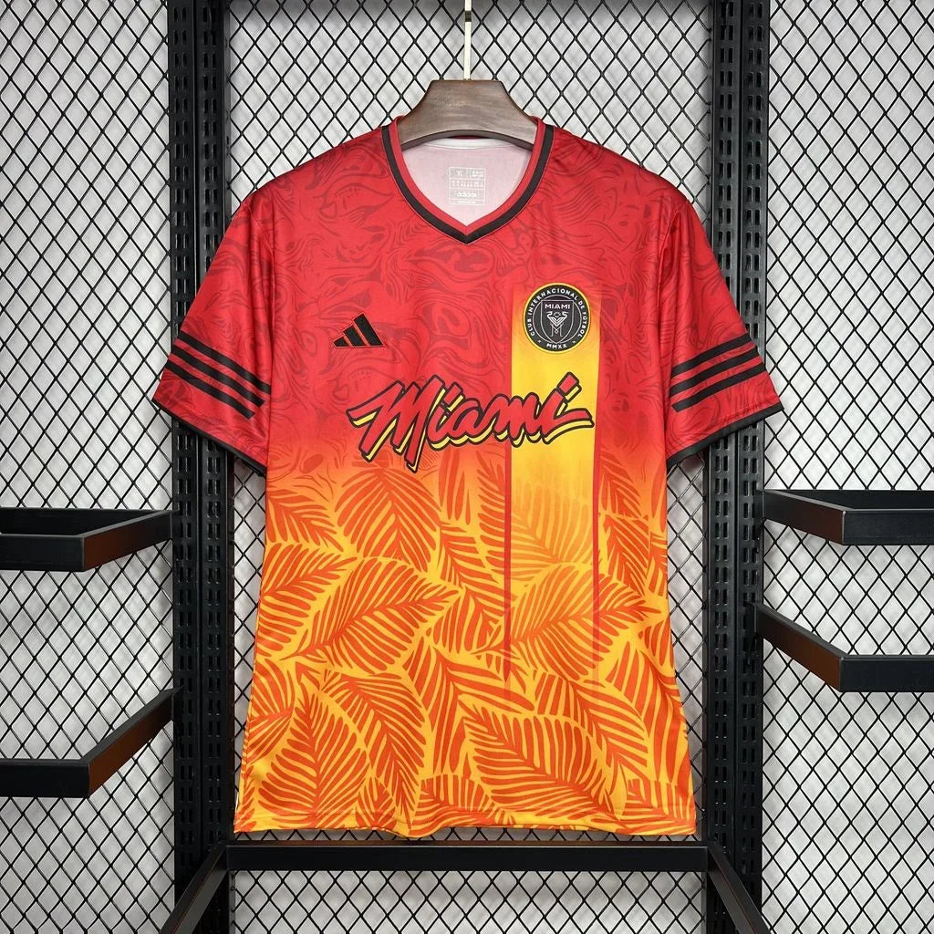 Maillot Inter Miami de football Le 12-ème pour la saison 2024-2025, design moderne avec logo sur le devant.