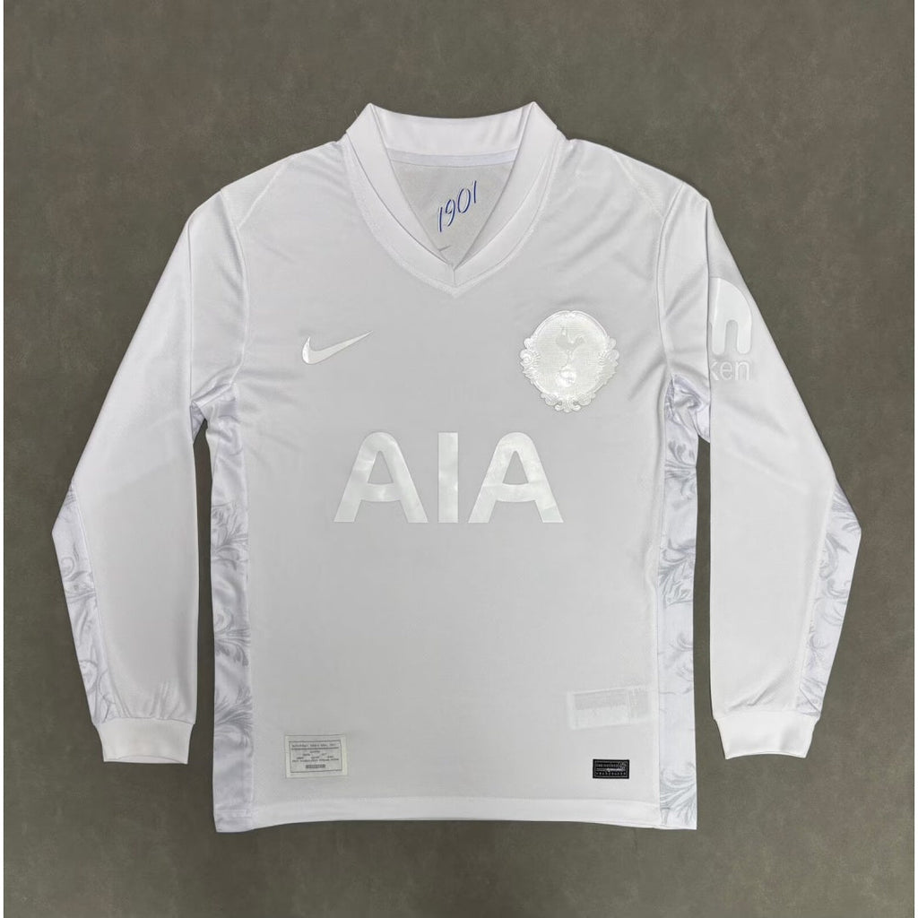 Maillot à manches longues Tottenham 125e anniversaire Le 12-ème Maillot, édition spéciale, en tissu bleu avec logo et détails célébratifs
