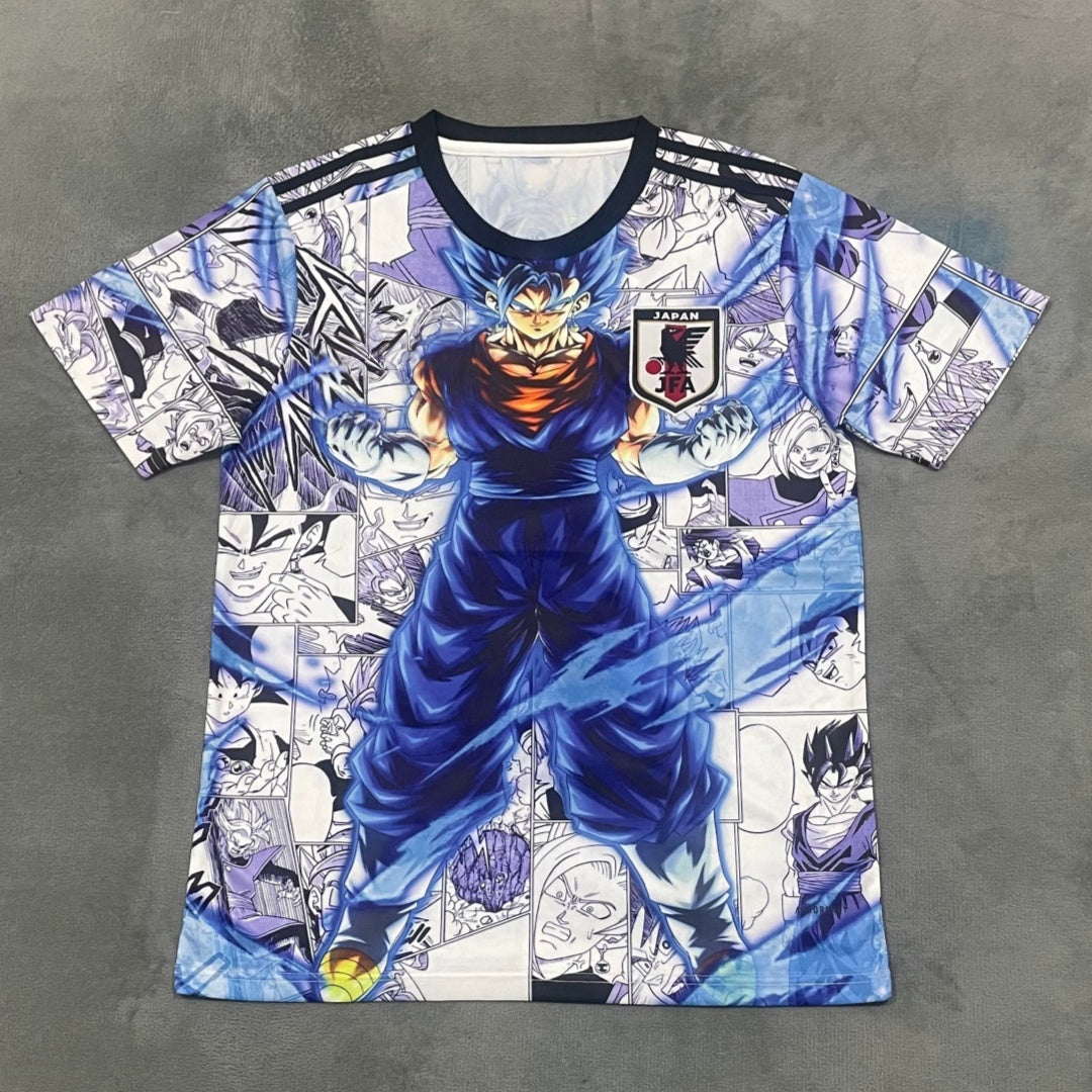 Maillot japonais 25/26 anime Spécial blue Le 12 -ème Maillot, maillot de sport avec design inspiré de l'anime japonais.