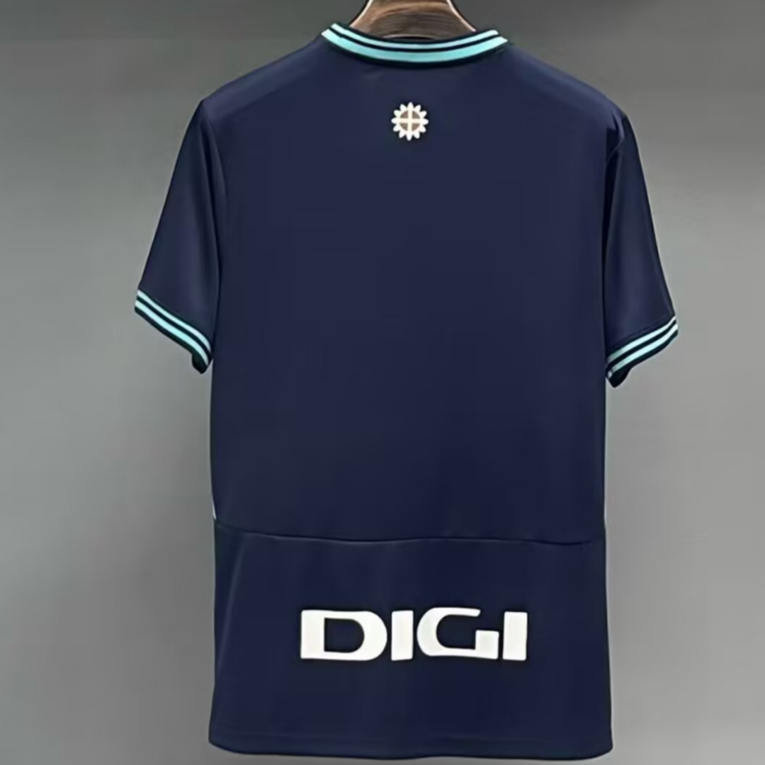 Maillot extérieur Athletic Bilbao 25/26 Le 12 -ème Maillot, maillot de football sportif avec logo de l'équipe.