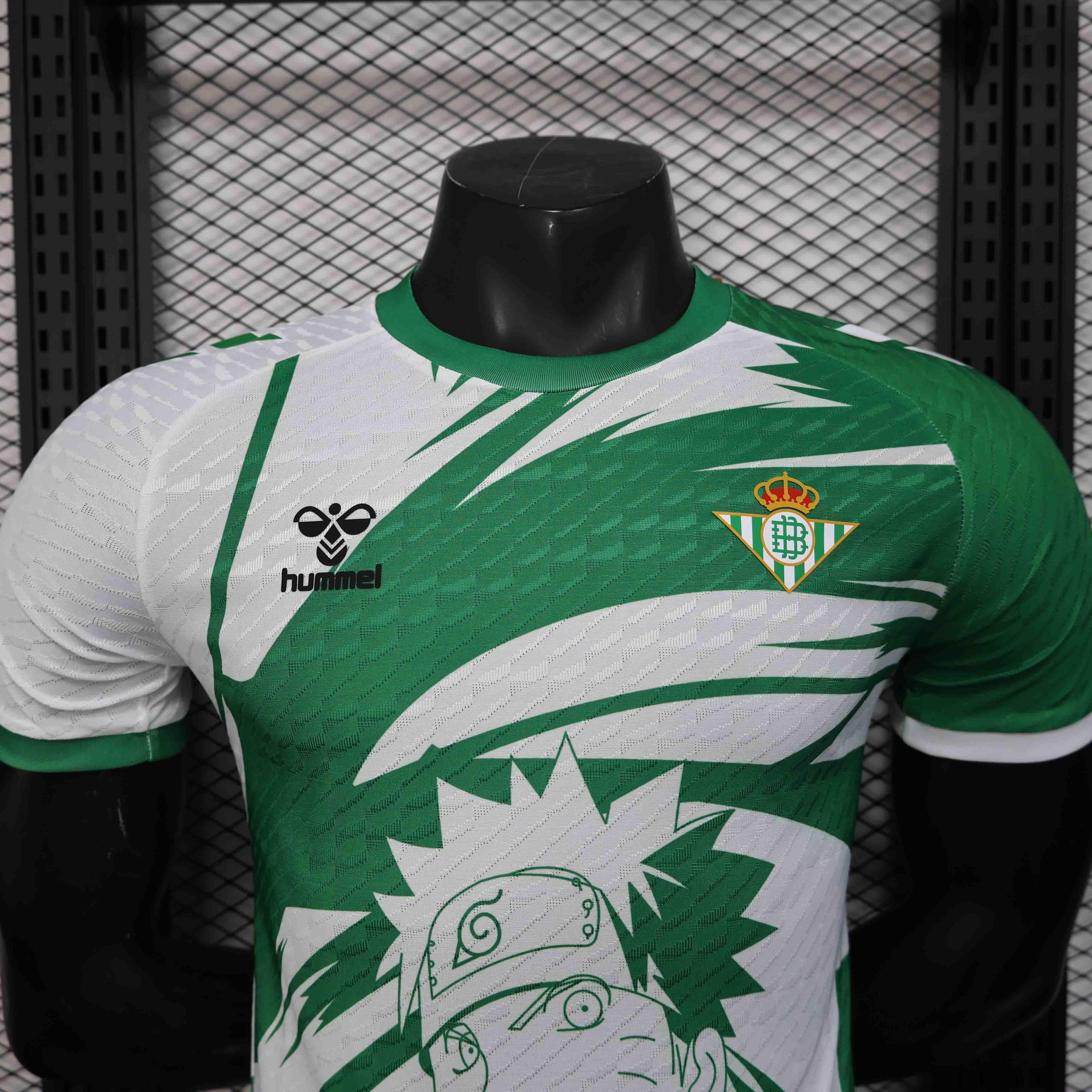 Maillot de football Betis concept 2025-26 de la marque Le 12 -ème Maillot, vue de face avec design moderne et logo visible