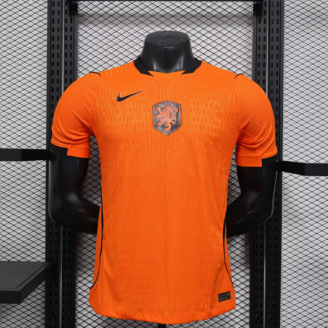 Maillot Pays-Bas coupe du monde 2026 Le 12 -ème Maillot, maillot de football orange avec logo national.