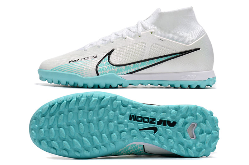 Crampons Mercurial Superfly IX Elite de Le 12-ème Maillot, chaussures de football avec pointes pour terrain dur.