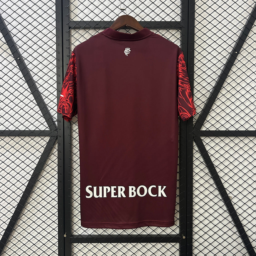 Maillot de football FC Porto 25/26 Le 12 -ème, à manches courtes, en tissu officiel, vue frontale.
