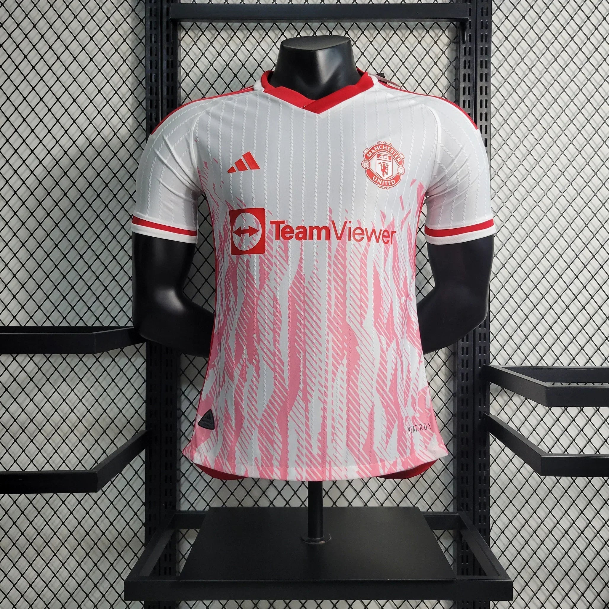 Maillot Manchester United 2023 2024 Le 12-ème Maillot, maillot de football avec logo et design officiel, vue de face