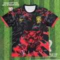 Maillot de football Brésil Spécial 25/26 Red A de Le 12 -ème Maillot, vue de face avec logo et détails en rouge.