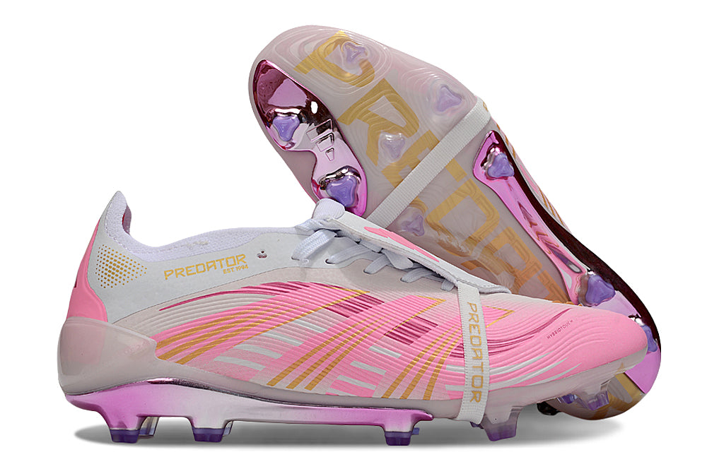 Crampons Predator Elite Accuracy pour bottes, avec pointes en acier pour traction optimale en montagne.