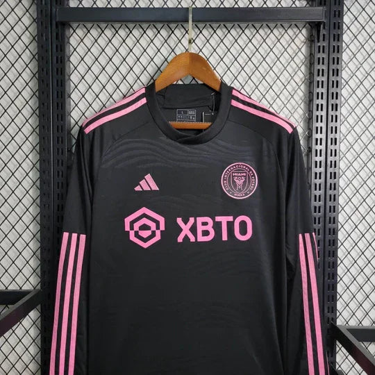 Maillot manches longues Inter Miami 2023-2024 Le 12 -ème Maillot, maillot de football avec logo et design moderne.
