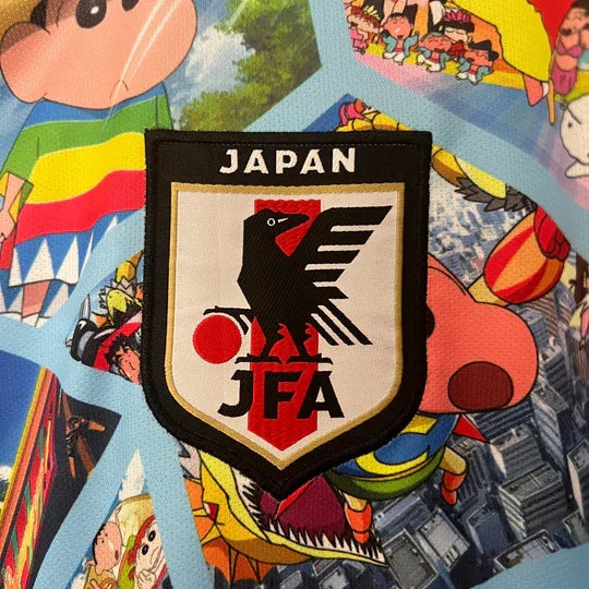 Maillot Japon Concept Chin-Chan 2024 de Le 12 -ème Maillot, vue de face avec design coloré et logo officiel.