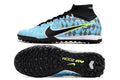 Crampons Mercurial Superfly IX Elite pour football, fixation robuste et design performant, vue de face.