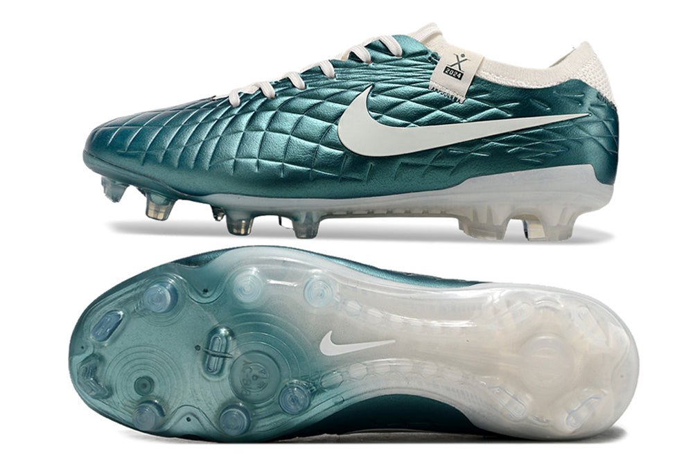 Crampons Le 12 -ème Maillot Tiempo Legend X Elite pour football, avec semelles en acier et crampons en plastique pour surface dure