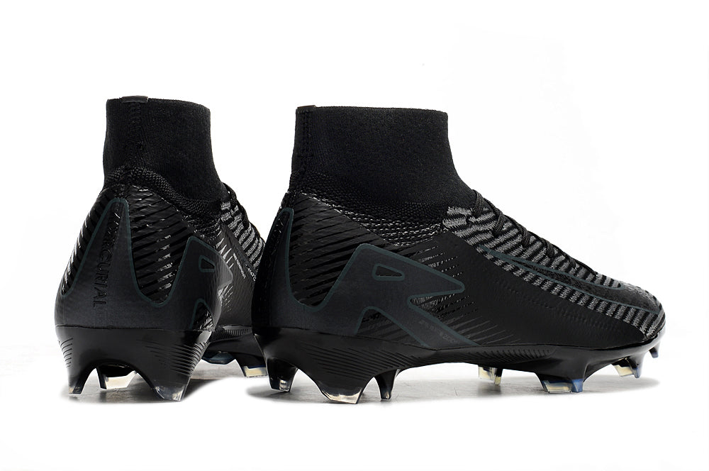 Crampons Mercurial Superfly IX Elite pour football, chaussures de sport avec pointes en métal et semelle antidérapante.