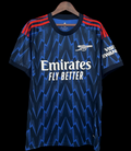 Maillot extérieur Arsenal 25/26 Le 12 -ème Maillot, maillot de football avec logo de l'équipe, vue de face, coloris principal rouge et blanc