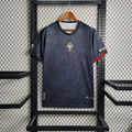 Maillot 24/25 Portugal noir Le 12 -ème Maillot, design spécial avec logo et détails du maillot de football Portugal 2024.