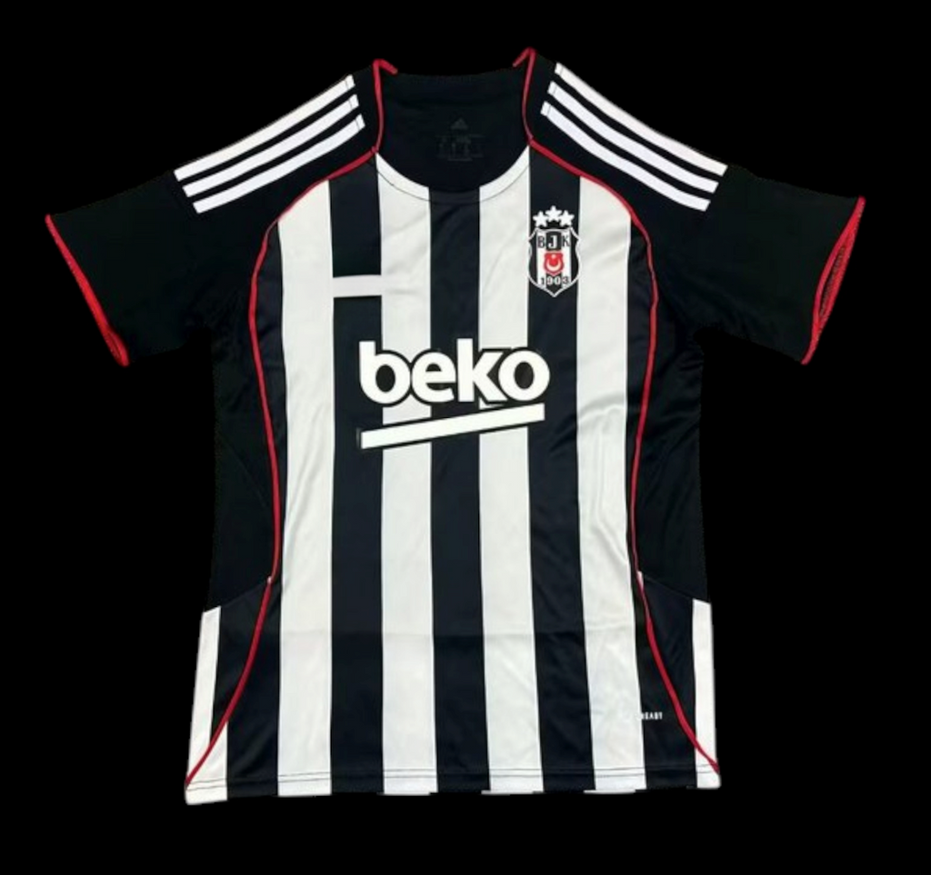 Maillot extérieur 25/26 du Besiktas Le 12 -ème Maillot, maillot de football avec logo et couleurs officielles du club.
