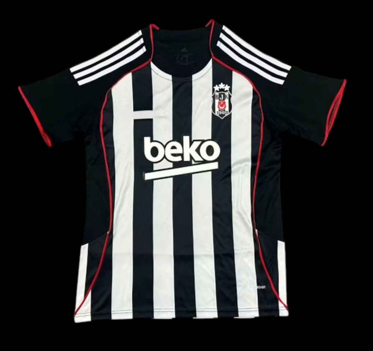 Maillot extérieur 25/26 du Besiktas Le 12 -ème Maillot, maillot de football avec logo et couleurs officielles du club.