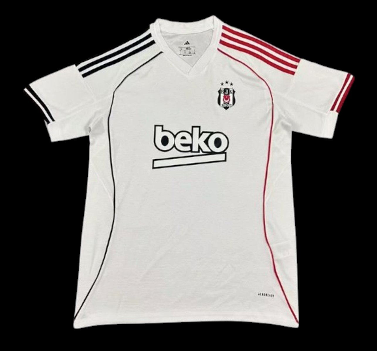 Maillot domicile Besiktas 25/26 de Le 12 -ème Maillot, maillot de football bleu avec logo et détails officiels.