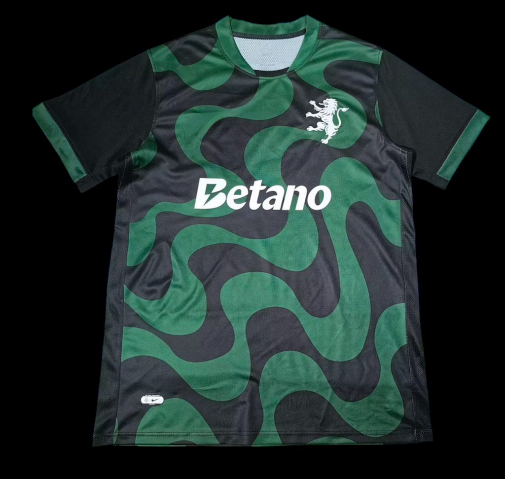 Maillot third Sporting CP 25/26 de la marque Le 12 -ème Maillot, vue du devant avec logo et design du maillot.