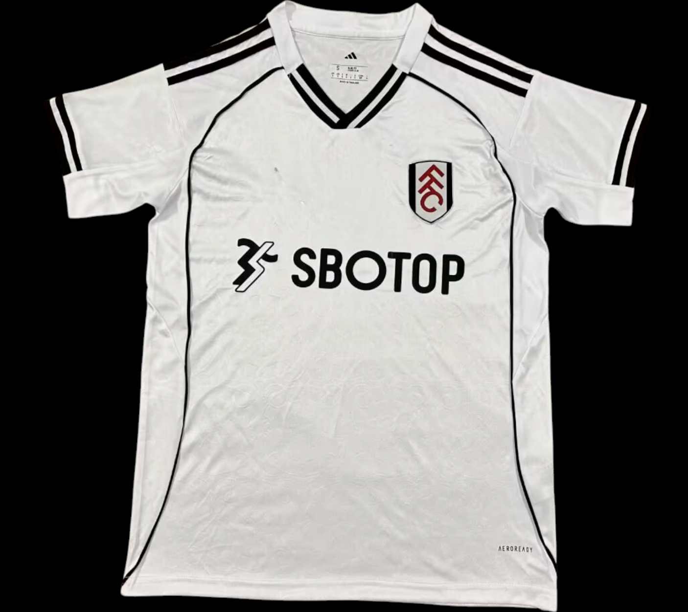 Maillot domicile Fulham 25/26 de Le 12-ème Maillot, maillot de football avec logo et détails du club Fulham.