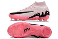 Crampons Mercurial Superfly IX Elite de Le 12 -ème Maillot, vue des crampons en fil métallique et semelle en caoutchouc.