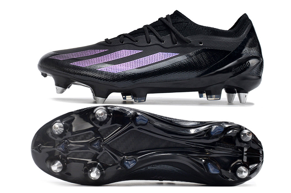 Crampons Crazyfast1 SG de Le 12 -ème Maillot, fixation solide et spikes en acier pour alpinisme ou escalade.