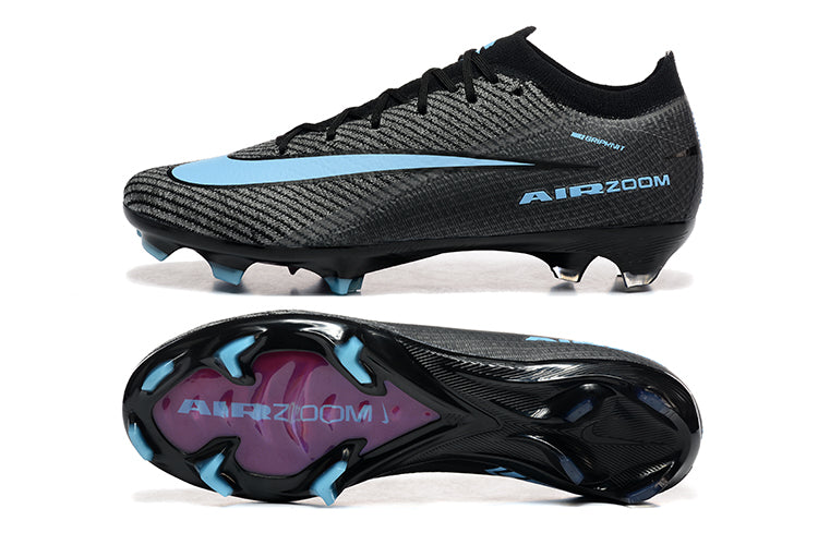 Crampons Mercurial Vapor 16 Elite XXV pour soccer, conception légère avec crampons en métal pour traction optimale.