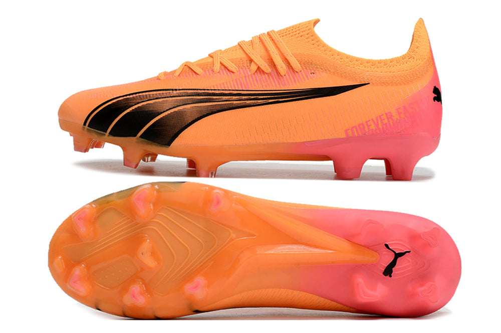 Crampons Ultra Ultimate FG de Le 12 -ème Maillot, fixation robuste pour chaussures de sport d'hiver, avec pointes en acier.
