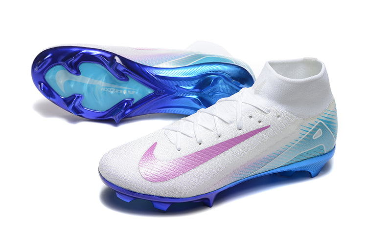 Crampons Mercurial Superfly 16 Elite XXV pour football, en caoutchouc noir avec crampons en métal pour terrain en herbe