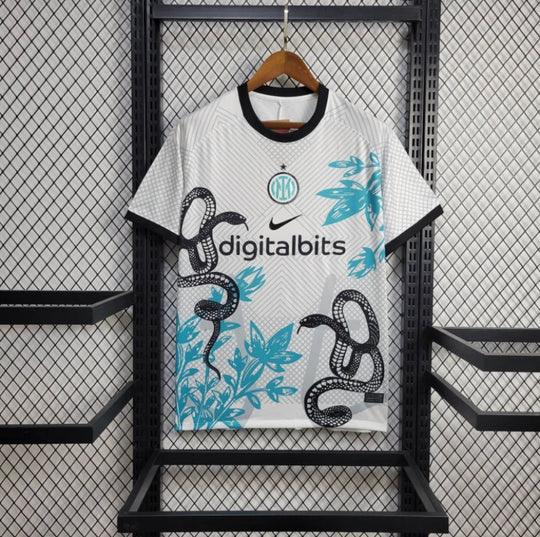 Maillot de football Inter Milan Concept 2024-2025, maillot à manches courtes, logo et design moderne, de la marque Le 12.