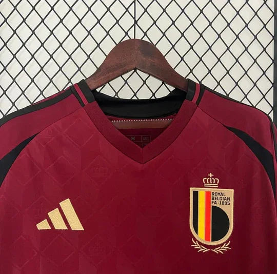 Maillot de football extérieur Belgique 2024-2025 Le 12, maillot de l'équipe nationale belge pour l'EURO 2024