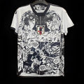 Maillot de football Japon Édition Captain Tsubas 2023-2024, maillot officiel Le 12 -ème Maillot, vue de face.